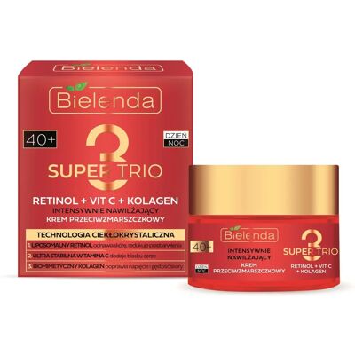 Bielenda Super Trio Feuchtigkeitscreme - Anti-Falten Pflege Bielenda Super Trio Feuchtigkeitscreme - Anti-Falten Pflege