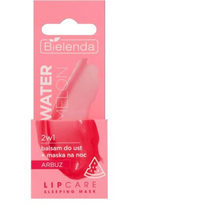 Bielenda Watermelon Lip Care Lip Balm + Night Mask - Lip Balm & Mask Bielenda Watermelon Lip Care Lip Balm + Night Mask - Lip Balm & Mask