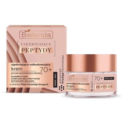 Bielenda 70+ Festigende Peptide Gesichtscreme - Anti-Falten-Rekonstruktion Bielenda 70+ Festigende Peptide Gesichtscreme - Anti-Falten-Rekonstruktion
