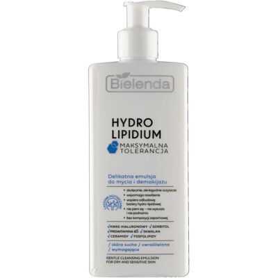 Bielenda Bielenda Hydrolipidium Puhdistusemulsio - Kasvot ja Herkkä iho - 300ml Bielenda Bielenda Hydrolipidium Puhdistusemulsio - Kasvot ja Herkkä iho - 300ml