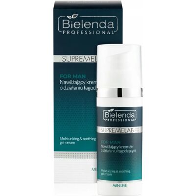 Bielenda Brand Supremelab Men Line Moisturizing Face Cream-Gel - Men's Hydration Bielenda Brand Supremelab Men Line Moisturizing Face Cream-Gel - Men's Hydration