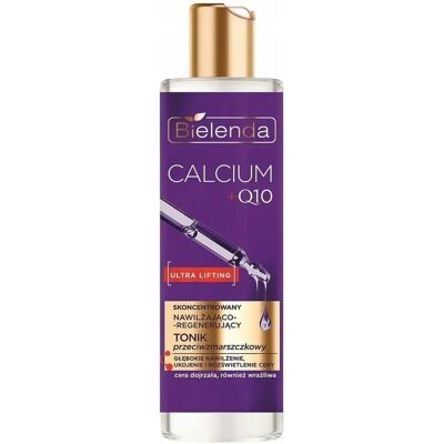 Bielenda Calcium + Q10 Moisturizing Anti-Wrinkle Tonic - Skin Care Bielenda Calcium + Q10 Moisturizing Anti-Wrinkle Tonic - Skin Care