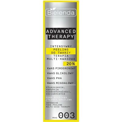 Bielenda Advanced Therapy Peeling Twarzy z Wieloma Kwasami - Odświeżenie skóry Bielenda Advanced Therapy Peeling Twarzy z Wieloma Kwasami - Odświeżenie skóry