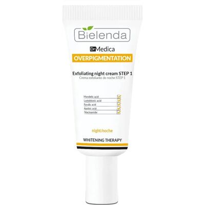 Crema de Noapte Overpigmentation Bielenda Dr Medica - Exfoliant - 30ml Crema de Noapte Overpigmentation Bielenda Dr Medica - Exfoliant - 30ml