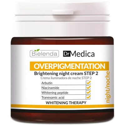 Bielenda Dr Medica Overpigmentation Night Cream - Hyperpigmentation, 50ml Bielenda Dr Medica Overpigmentation Night Cream - Hyperpigmentation, 50ml