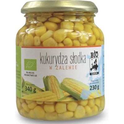 BIO EUROPA Słodka kukurydza w solance - Słodka kukurydza w solance BIO EUROPA Słodka kukurydza w solance - Słodka kukurydza w solance