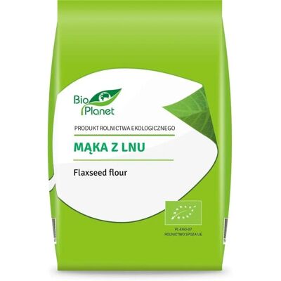 Organic Planet Farine de Lin Bio - 400g - Farine de lin - Publicité Organic Planet Farine de Lin Bio - 400g - Farine de lin - Publicité