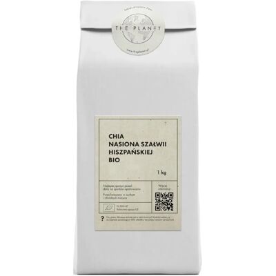BIO PLANET Graines de Chia Bio - Sauge Espagnole - 1kg - Publicité BIO PLANET Graines de Chia Bio - Sauge Espagnole - 1kg - Publicité