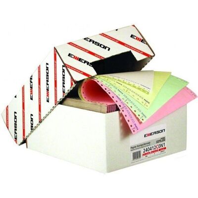Emerson 1-warstwowy Papier do Komputerów 240X12 - 2000 Arkuszy Emerson 1-warstwowy Papier do Komputerów 240X12 - 2000 Arkuszy