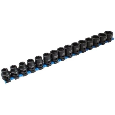 ASTA Impact Bussen Set - 10-24mm, 6-kant, Kort ASTA Impact Bussen Set - 10-24mm, 6-kant, Kort