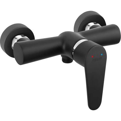 Ferro ALGEO Black naścienna bateria prysznicowa - Wall-mounted Shower Faucet Ferro ALGEO Black naścienna bateria prysznicowa - Wall-mounted Shower Faucet