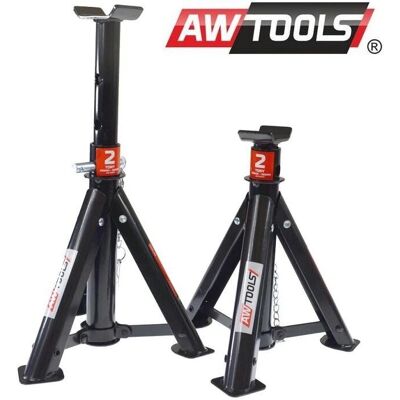 Awtools Aw20019 Fahrzeugpflege - Klappbare Ständer - 2 Tonnen - 270-365mm Awtools Aw20019 Fahrzeugpflege - Klappbare Ständer - 2 Tonnen - 270-365mm