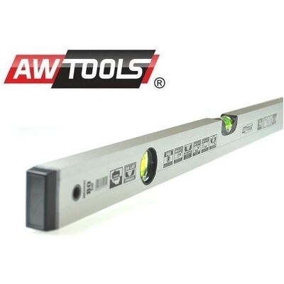 Awtools eloxierte Wasserwaage - 80cm, Silber - Level Awtools eloxierte Wasserwaage - 80cm, Silber - Level