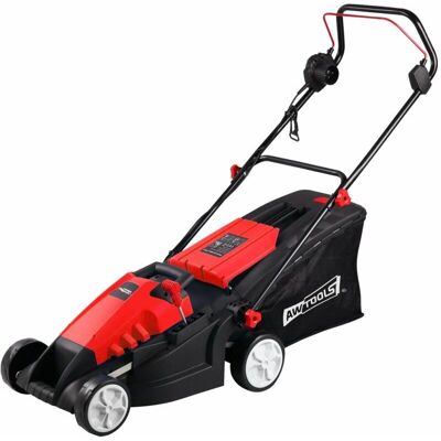 Awtools 1400W 38cm Elektrischer Rasenmäher - Kleingartengerät Awtools 1400W 38cm Elektrischer Rasenmäher - Kleingartengerät