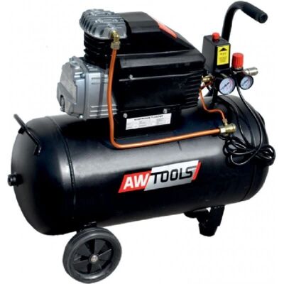 AW Tools, Modello FL-24L, Capacità 24L - Compressore d'Aria AW Tools, Modello FL-24L, Capacità 24L - Compressore d'Aria