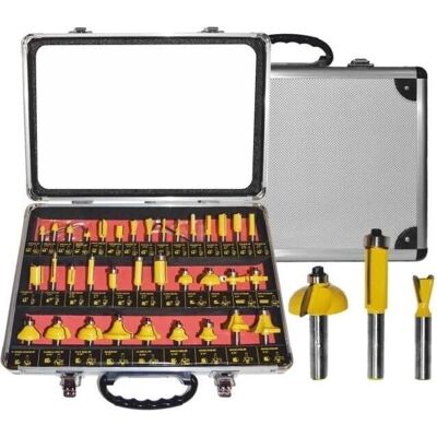 Punta AW Tools AW40514 - 8mm, Set da 35, Lavorazione del legno Punta AW Tools AW40514 - 8mm, Set da 35, Lavorazione del legno