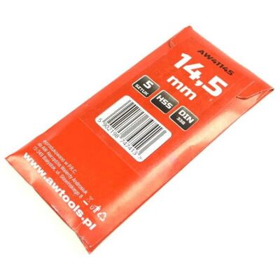 AW Tools AWTools HSS-Bohrer VE 14,5 mm - Metallbohrer AW Tools AWTools HSS-Bohrer VE 14,5 mm - Metallbohrer