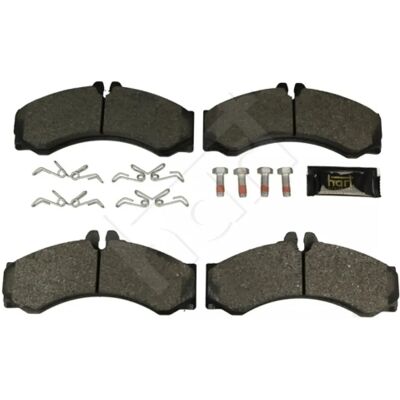 Ensemble de plaquettes de frein Hart 248 943 - Frein à disque pour Mercedes-Benz, Multicar, VW - Publicité Ensemble de plaquettes de frein Hart 248 943 - Frein à disque pour Mercedes-Benz, Multicar, VW - Publicité