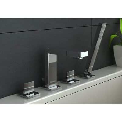 Kohlman - QB240H - 4 otwory - Chrom - Bathtub faucet Kohlman - QB240H - 4 otwory - Chrom - Bathtub faucet