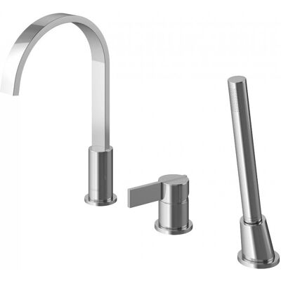 Kohlman - Dexame QB241D - 3 otwory - bateria wannowa Kohlman - Dexame QB241D - 3 otwory - bateria wannowa