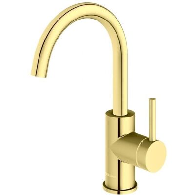 Kohlman - QB150AGD - Gold - Obrotowa - Bateria umywalkowa Kohlman - QB150AGD - Gold - Obrotowa - Bateria umywalkowa
