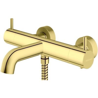 Kohlman - QW710AGD - Złoto - Montaż naścienny - Bateria łazienkowa Kohlman - QW710AGD - Złoto - Montaż naścienny - Bateria łazienkowa