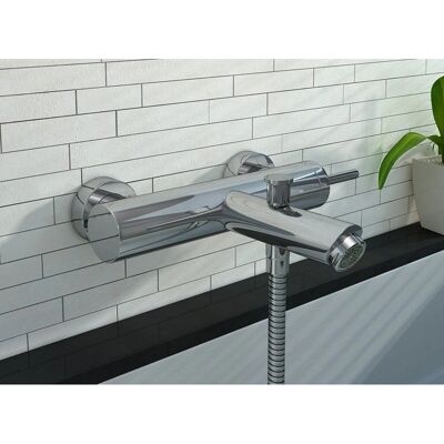 Kohlman - QW110M - Chrom - Mosiądz - Bateria do wanny Kohlman - QW110M - Chrom - Mosiądz - Bateria do wanny