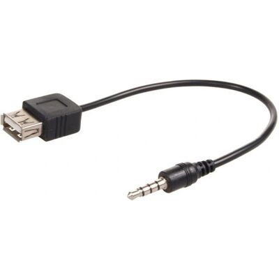 Maclean MCTV-693 Audiokabel - 3,5mm USB Typ-A Schwarz Maclean MCTV-693 Audiokabel - 3,5mm USB Typ-A Schwarz