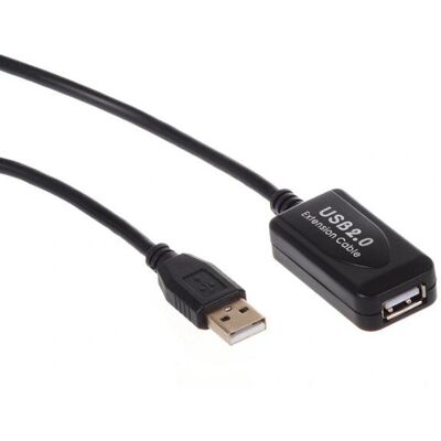 Maclean MCTV-757 USB 2.0 Verlängerungskabel - 10m Schwarz Maclean MCTV-757 USB 2.0 Verlängerungskabel - 10m Schwarz