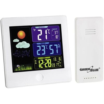 Greenblue GB521W Drahtlose Wetterstation mit Innen/Außen Sensoren - Wetterstation Greenblue GB521W Drahtlose Wetterstation mit Innen/Außen Sensoren - Wetterstation