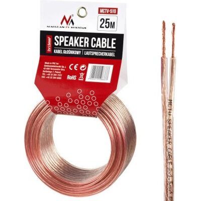 Maclean MCTV-510 Audio Kabel - 25m Koper Maclean MCTV-510 Audio Kabel - 25m Koper