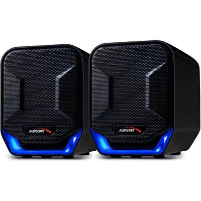 Audiocore AC865 Tragbarer Lautsprecher - 6W, Kabelgebunden, Schwarz Audiocore AC865 Tragbarer Lautsprecher - 6W, Kabelgebunden, Schwarz