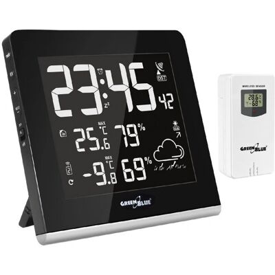 Greenblue 51193 Zwart, Wit Weerstation - Weerstation Greenblue 51193 Zwart, Wit Weerstation - Weerstation