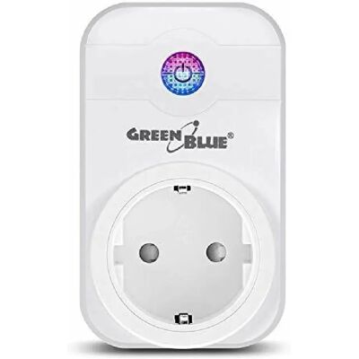 Greenblue GB155G Prise WiFi Intelligente - Contrôle à Distance, Minuterie, 2000W Greenblue GB155G Prise WiFi Intelligente - Contrôle à Distance, Minuterie, 2000W