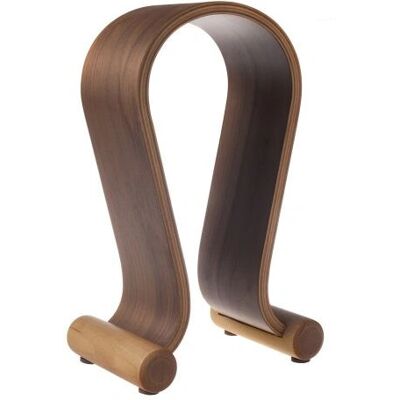 Maclean MC-815W Support pour casques en noyer - Support pour écouteurs Maclean MC-815W Support pour casques en noyer - Support pour écouteurs