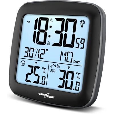Stazione meteo Greenblue 60135 Grigio Bianco Batteria Stazione meteo Greenblue 60135 Grigio Bianco Batteria