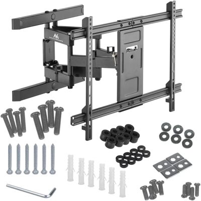 Supporto TV Maclean MC-881 - VESA 600x400 - 60Kg - Nero Supporto TV Maclean MC-881 - VESA 600x400 - 60Kg - Nero
