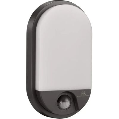 Maclean LED Wall Light - Infrared Motion Sensor - 15W - Grey Maclean LED Wall Light - Infrared Motion Sensor - 15W - Grey