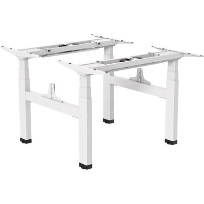 Ergo Office ER-404W Elektrisches doppelt höhenverstellbares Steh-/Sitz-Schreibtischgestell - Steh-/Sitz-Rahmen Ergo Office ER-404W Elektrisches doppelt höhenverstellbares Steh-/Sitz-Schreibtischgestell - Steh-/Sitz-Rahmen