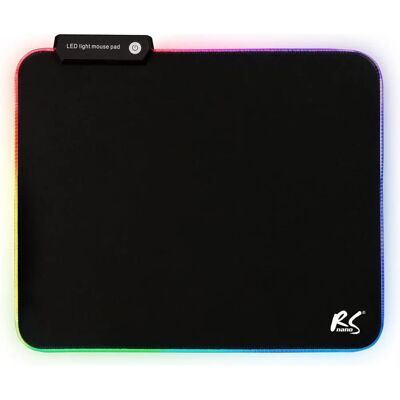 Tappetino gaming Nano RS - Retroilluminazione LED RGB - 300x250x4mm Tappetino gaming Nano RS - Retroilluminazione LED RGB - 300x250x4mm