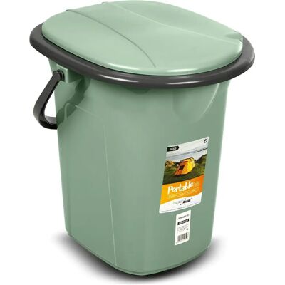 Toilette Portable Greenblue 19L - WC de Camping avec Couvercle - Publicité Toilette Portable Greenblue 19L - WC de Camping avec Couvercle - Publicité