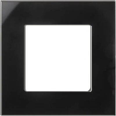 Maclean MCE730B - Cadre en verre pour prise murale - Noir - Publicité Maclean MCE730B - Cadre en verre pour prise murale - Noir - Publicité