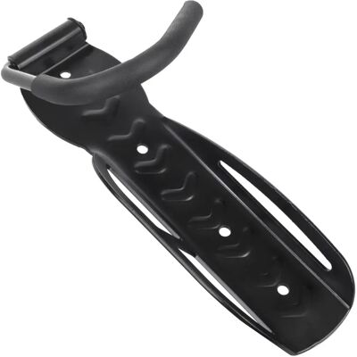 Suporte de parede para bicicleta Maclean - Compatível com bicicletas de 24-29 polegadas - Aço, Preto Suporte de parede para bicicleta Maclean - Compatível com bicicletas de 24-29 polegadas - Aço, Preto