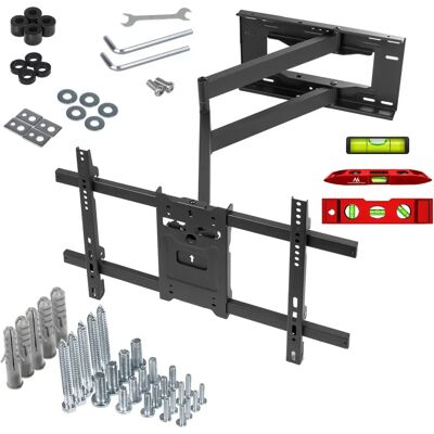 Maclean MC-985 VESA 600x400 TV-Halterung - 37-70", 45kg, Langer Arm Maclean MC-985 VESA 600x400 TV-Halterung - 37-70", 45kg, Langer Arm