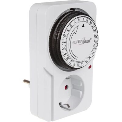 Greenblue Gb360 F Minuterie - 48 Programme, Max 16A, IP20 Greenblue Gb360 F Minuterie - 48 Programme, Max 16A, IP20