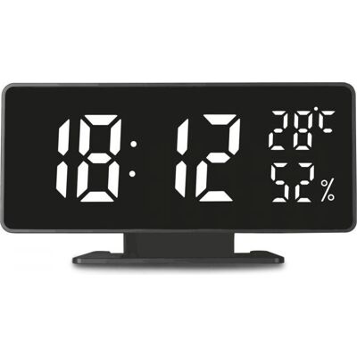 Greenblue Gb395 väckarklocka med alarm, termometer och hygrometer - klocka Greenblue Gb395 väckarklocka med alarm, termometer och hygrometer - klocka