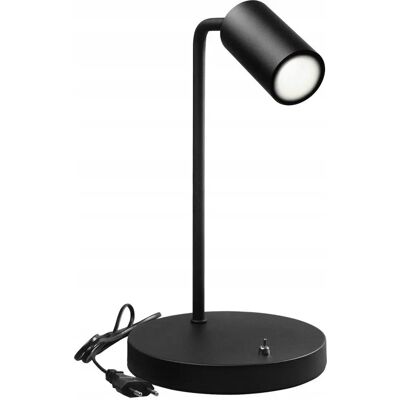 Maclean Mce370 B Schwarze Schreibtischlampe - Gu10, Ein/Aus-Schalter, Verstellbar Maclean Mce370 B Schwarze Schreibtischlampe - Gu10, Ein/Aus-Schalter, Verstellbar