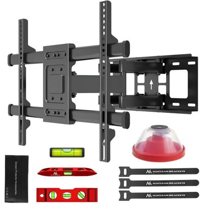 Maclean TV-Halterung - VESA 600x400, 32-85 Zoll, 60kg, Verstellbar, Schwarz Maclean TV-Halterung - VESA 600x400, 32-85 Zoll, 60kg, Verstellbar, Schwarz