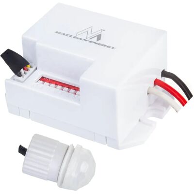 Maclean PIR Bewegingssensor - Externe sensor - 12-24V DC - 360° - Bewegingssensor Maclean PIR Bewegingssensor - Externe sensor - 12-24V DC - 360° - Bewegingssensor