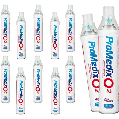 Inhalateur portable d'oxygène Promedix 12L - Dispositif médical - Publicité Inhalateur portable d'oxygène Promedix 12L - Dispositif médical - Publicité